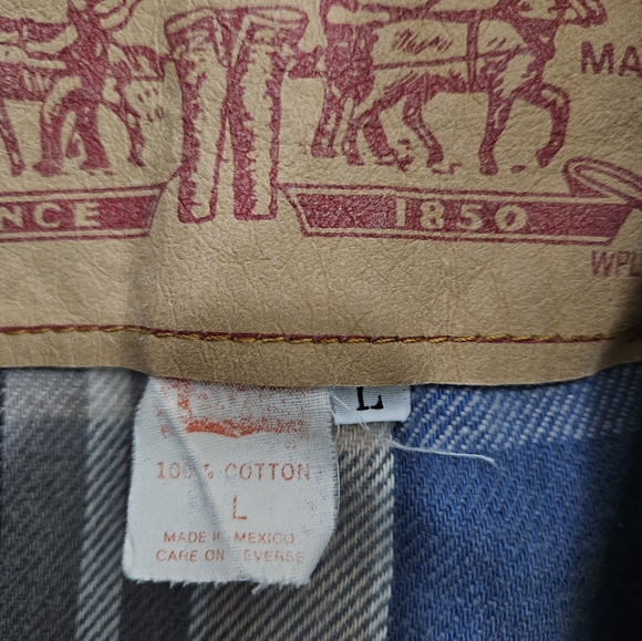 Vintage Levi Strauss & Co. Denim Bomber Jacket - Picture 5 of 6